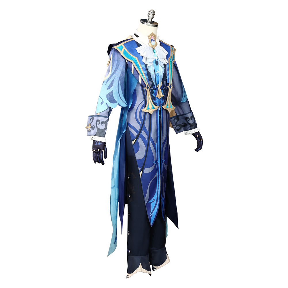 Game Genshin Impact Neuvillette Cosplay Costume Halloween Costume Sets R20230184