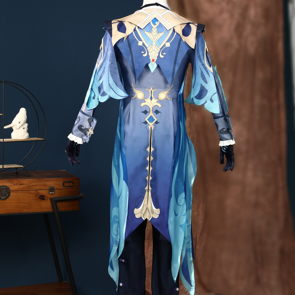 Game Genshin Impact Neuvillette Cosplay Costume Halloween Costume Sets R20230184