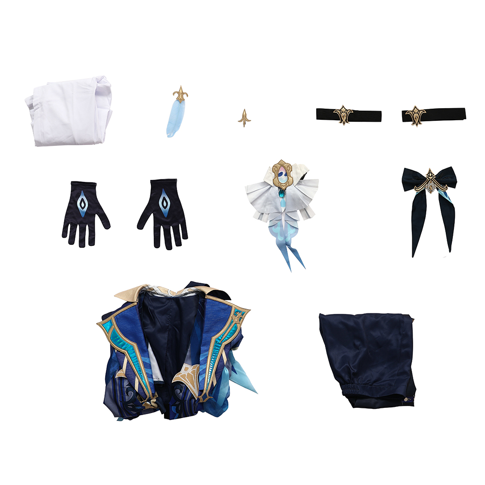 Game Genshin Impact Neuvillette Cosplay Costume Halloween Costume Sets R20230184