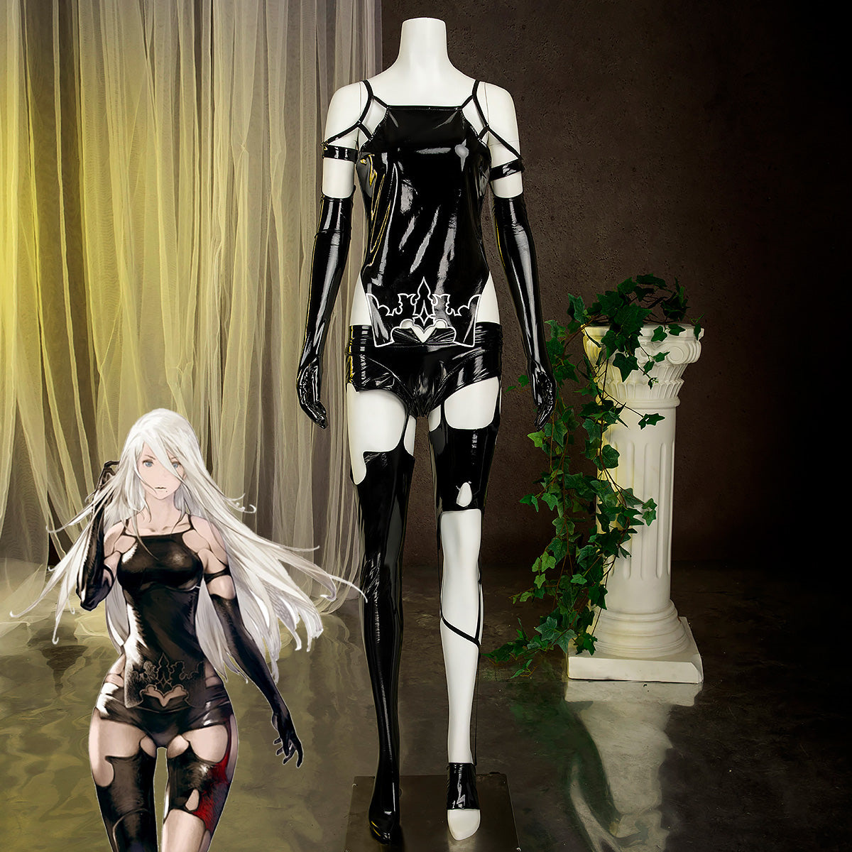 NieR: Automata 2B YoRHa No.2 Type B Halloween Cosplay Costume