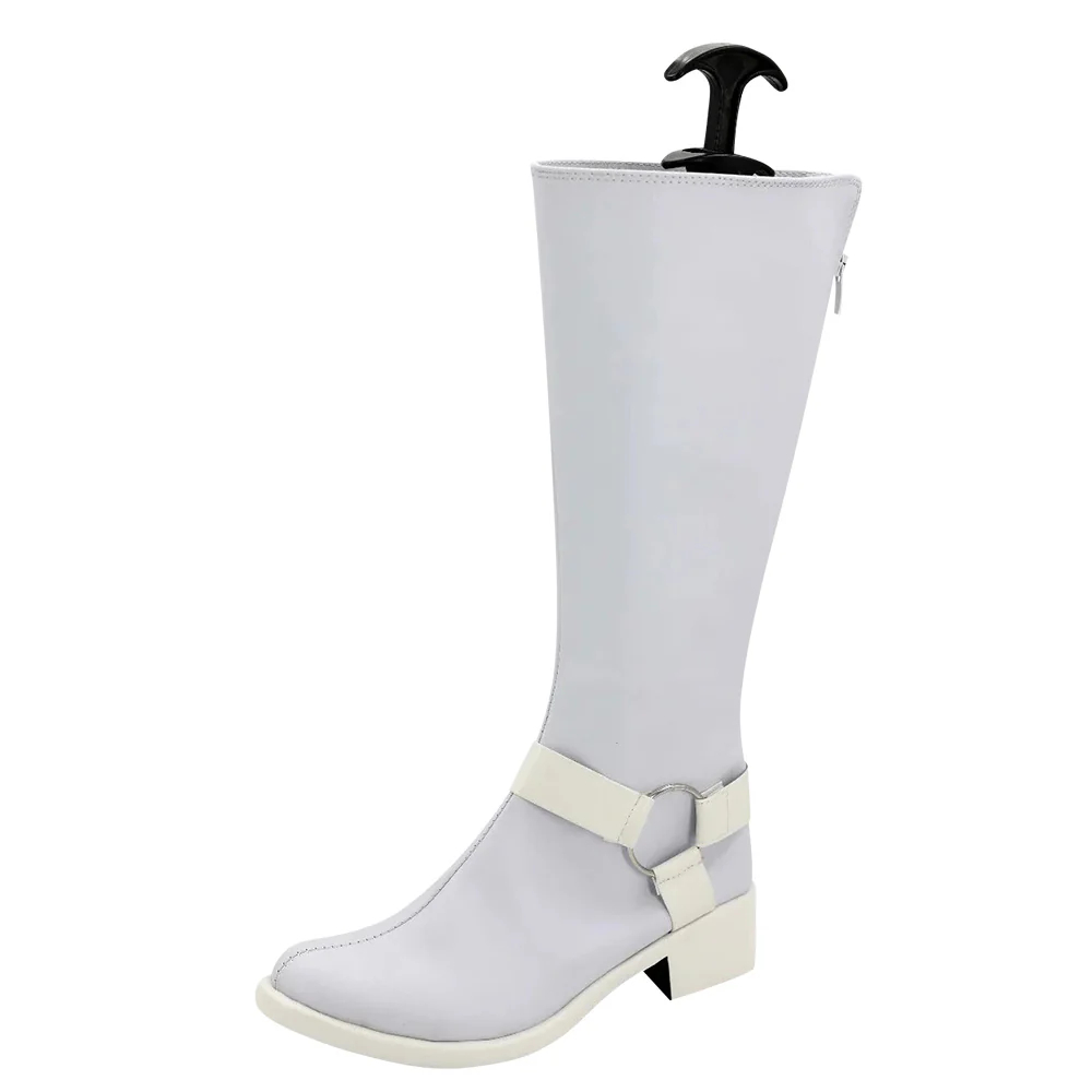 Persona 5 Fox Yusuke Kitagawa White Shoes Cosplay Boots