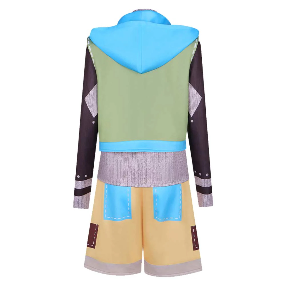 Brave Cat (2026) Kona Hoodie Jacket Pants Set Outfit Adult Kids Halloween Carnival Party Cosplay Costume