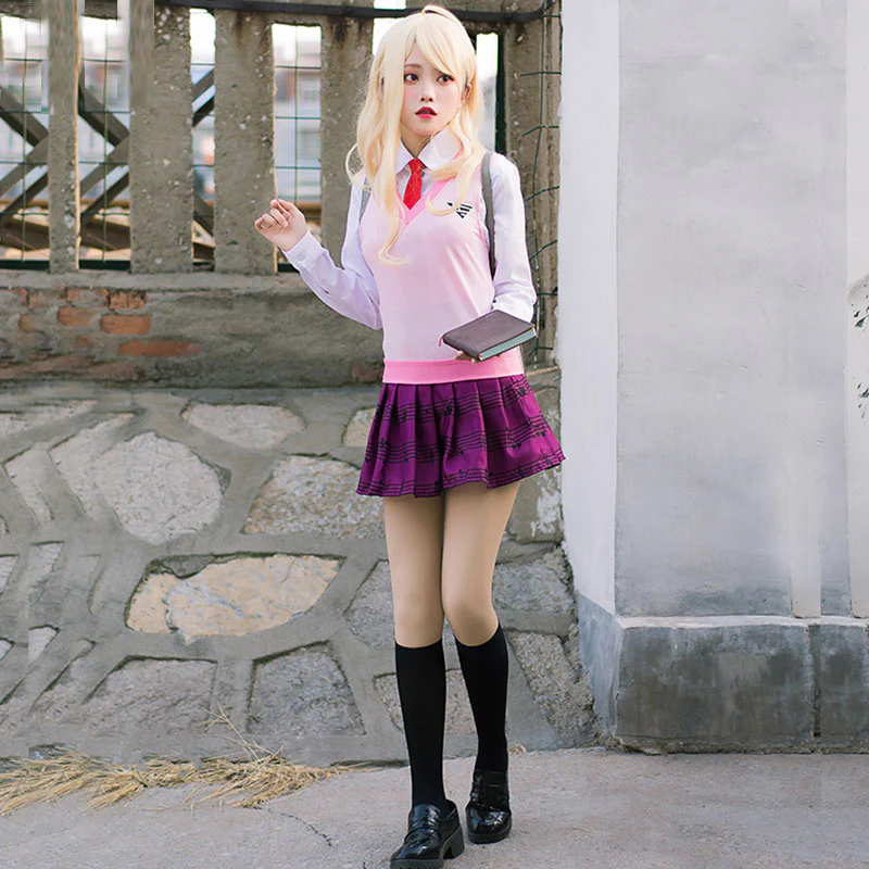 Danganronpa Dangan Ronpa V3: Killing Harmony Kaede Akamatsu Halloween Cosplay Costume