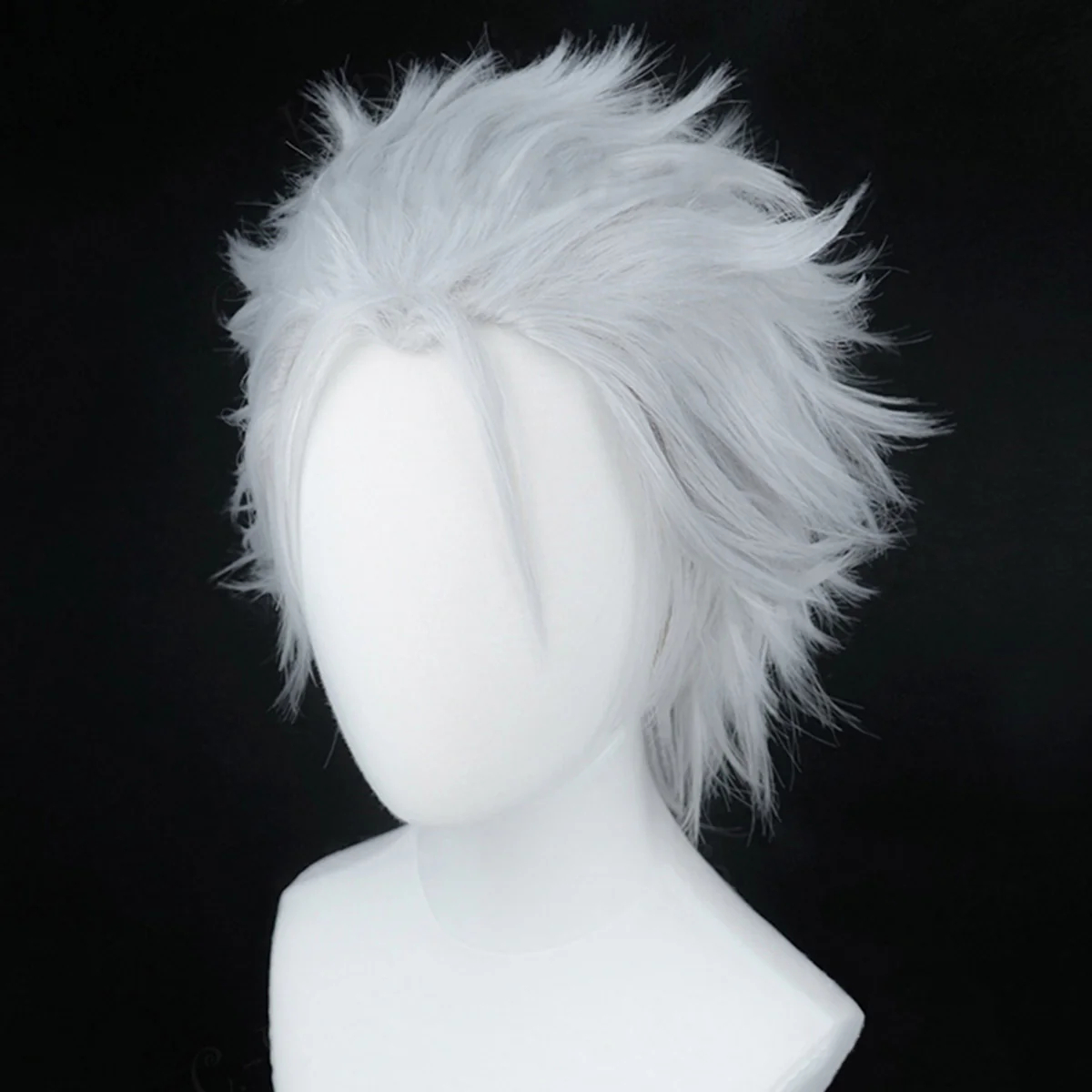 Ace Attorney Season 2 Godot Grey White Cosplay Wig