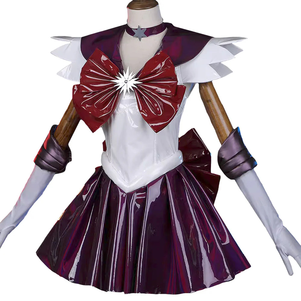 Sailor Moon 30th Anniversary Sailor Saturn Hotaru Tomoe Cosplay Costume