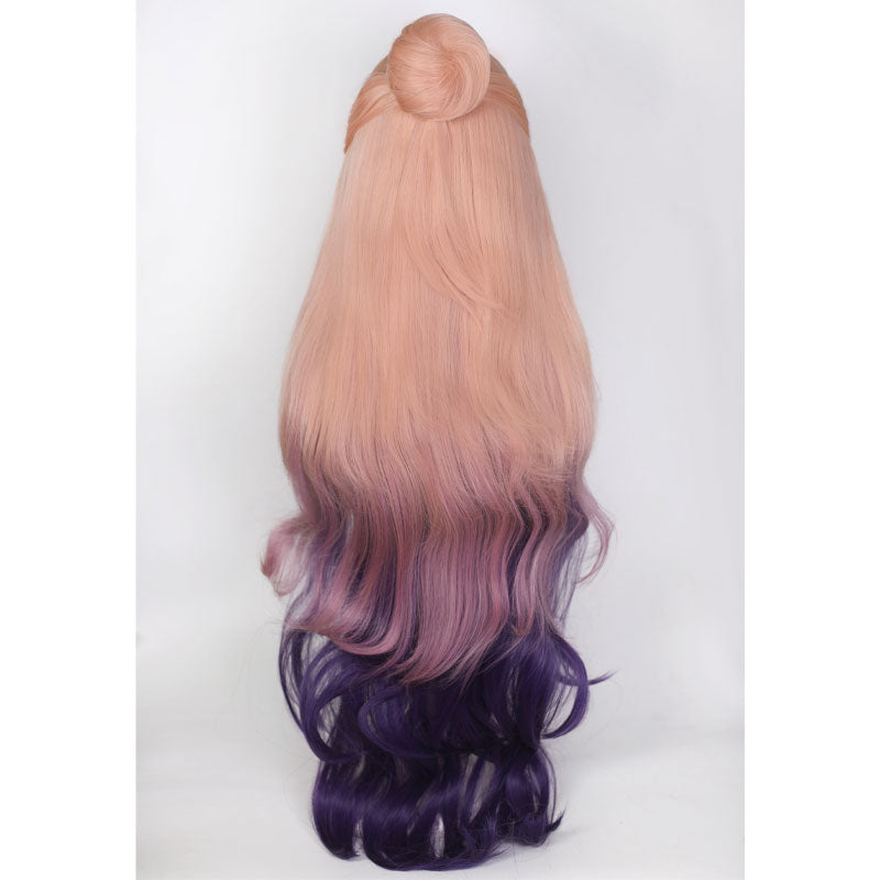 Game LOL Prestige Ocean Song Seraphine Cosplay Wigs