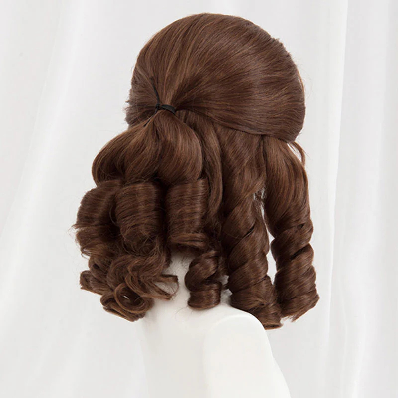 Identity V Bloody Queen Mary Lady Bella Brown Cosplay Wig for Halloween