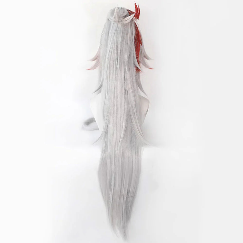 League Of Legends LOL HEARTSTEEL Yone Sliver Red Cosplay Wig