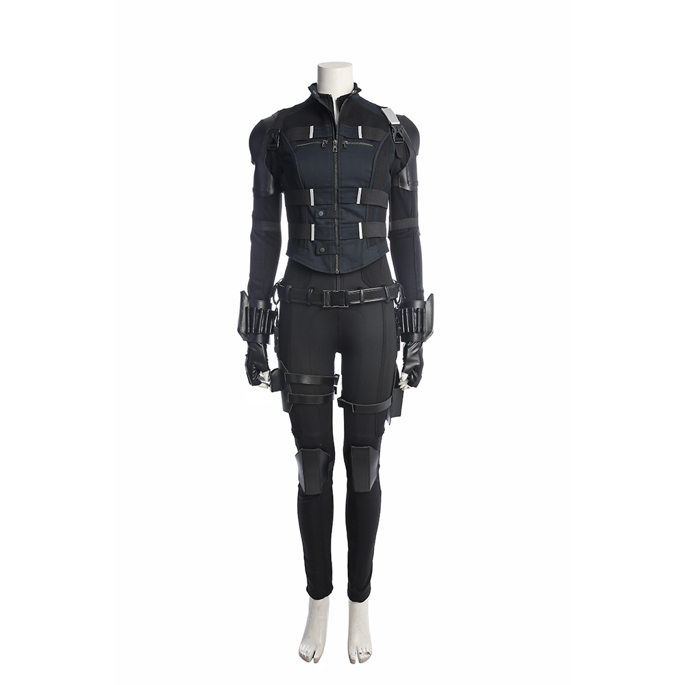 Marvel Movie Avengers 3 :Infinity War Black Widow Natasha Romanoff Outfit Cosplay Costume Whole Set M20170183 
