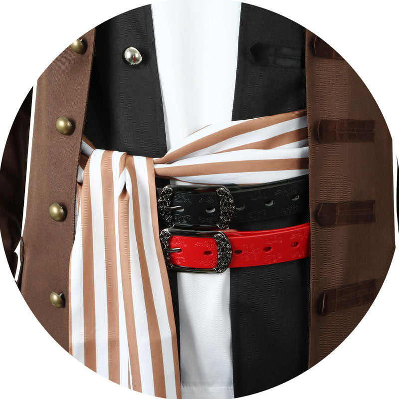 Pirates of the Caribbean Jack Sparrow Cosplay Costumes