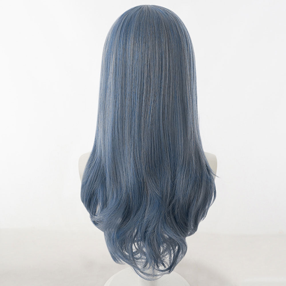 BanG Dream! RAS RAISE A SUILE Asahi Rokka LOCK Blue Cosplay Wig