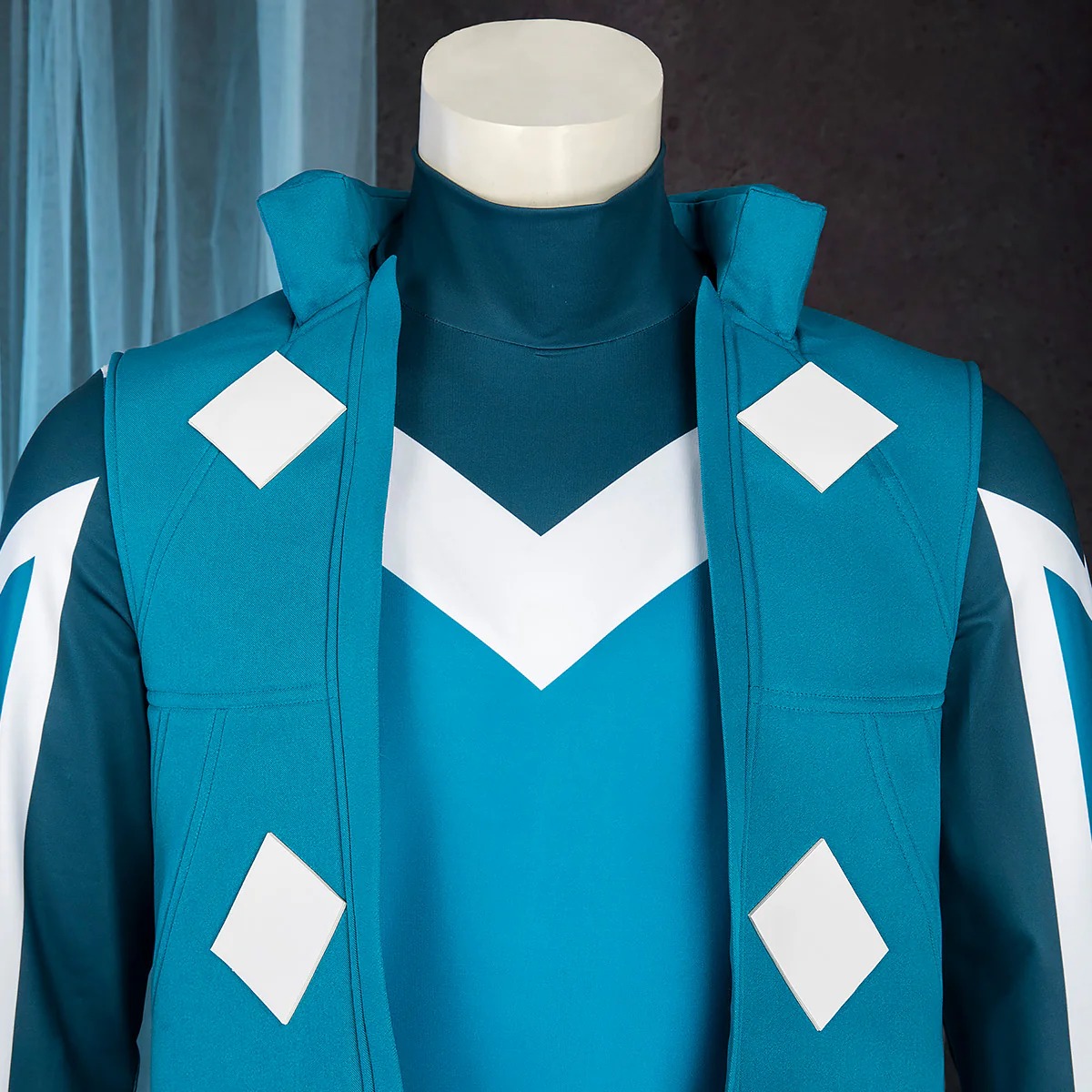 Marvel Comics The Ultimates Blue Marvel Cosplay Costume