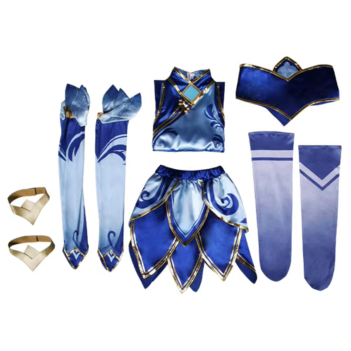 League of Legends LOL Porcelain Lux Cosplay Costume