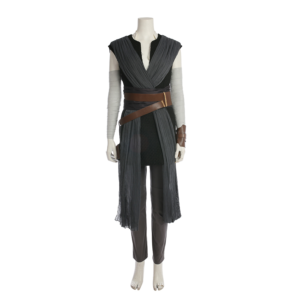 Movie Star Wars 8 Rey Cosplay Costume Cosplay Costume (Without Shoes) M20170173