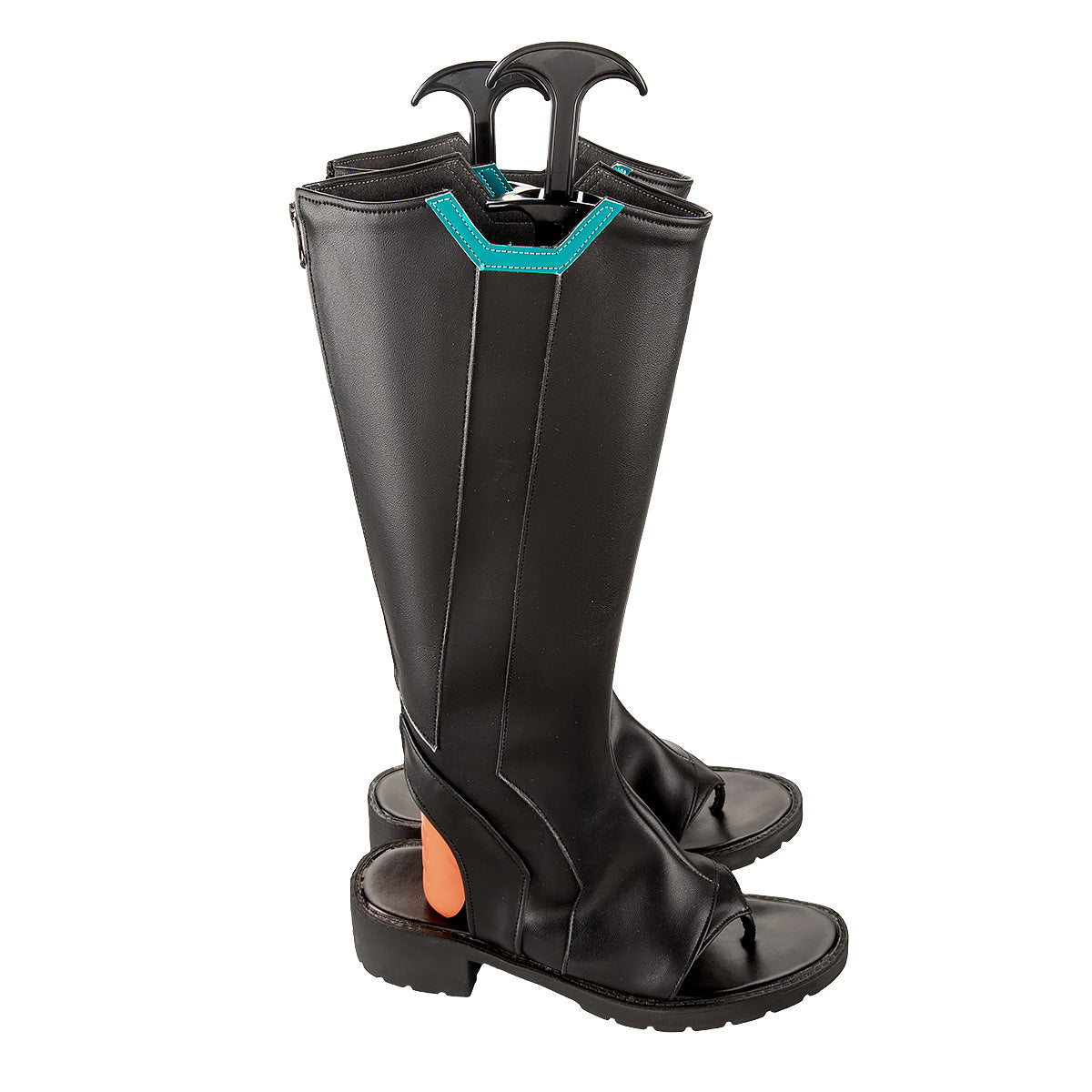 Marvel Rivals Psylocke Black Shoes Cosplay Boots