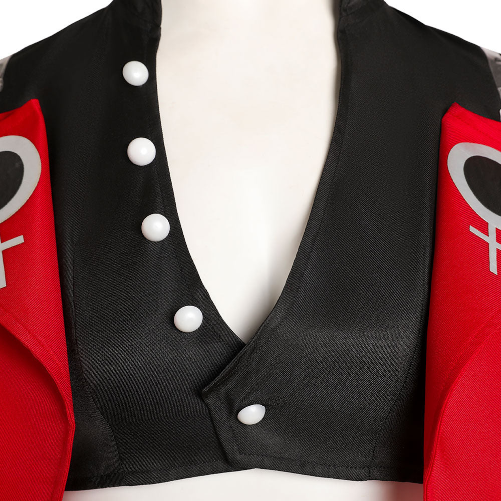 Guilty Gear STRIVE INO I-No Red Shoes Cosplay Costume