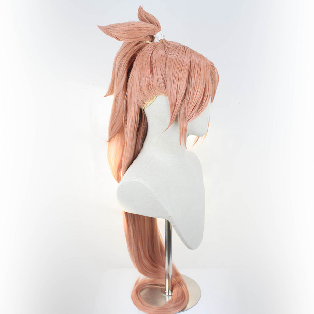 Guilty Gear Xrd Baiken Orange Cosplay Wig