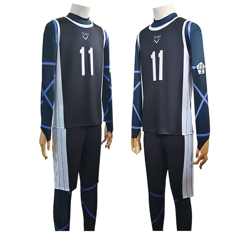 Anime Blue Lock Yoichi Isagi Onesies Jerseys Cosplay Costumes