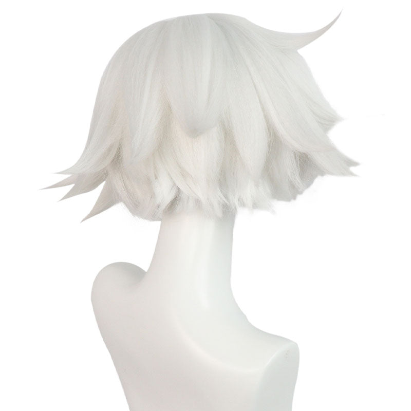 Hazbin Hotel Angel Dust White Cosplay Wigs
