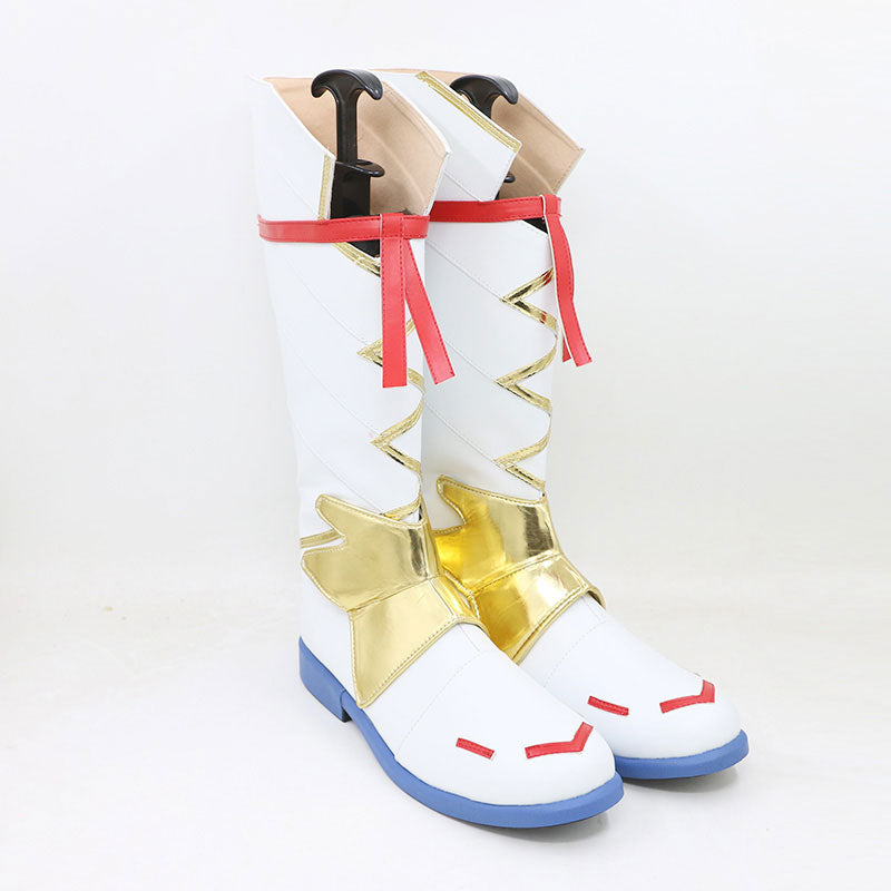 Xenoblade Chronicles 3 Mio White Boots Cosplay Shoes