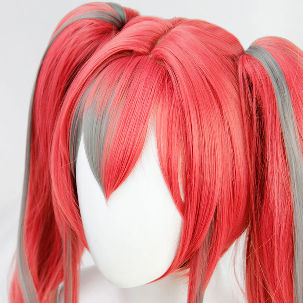Azur Lane Bremerton Cosplay Wig Grey Pink