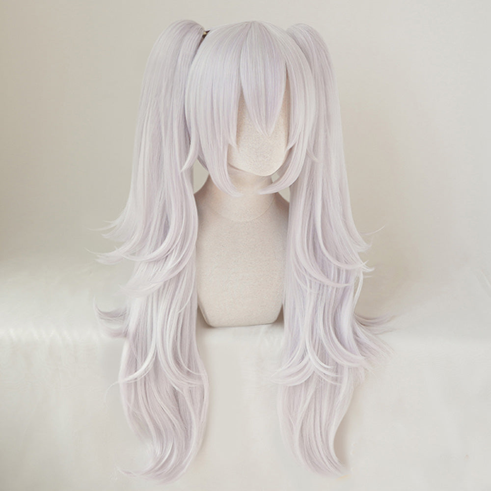  Azur Lane USS Laffey Light Purple Cosplay Wig 