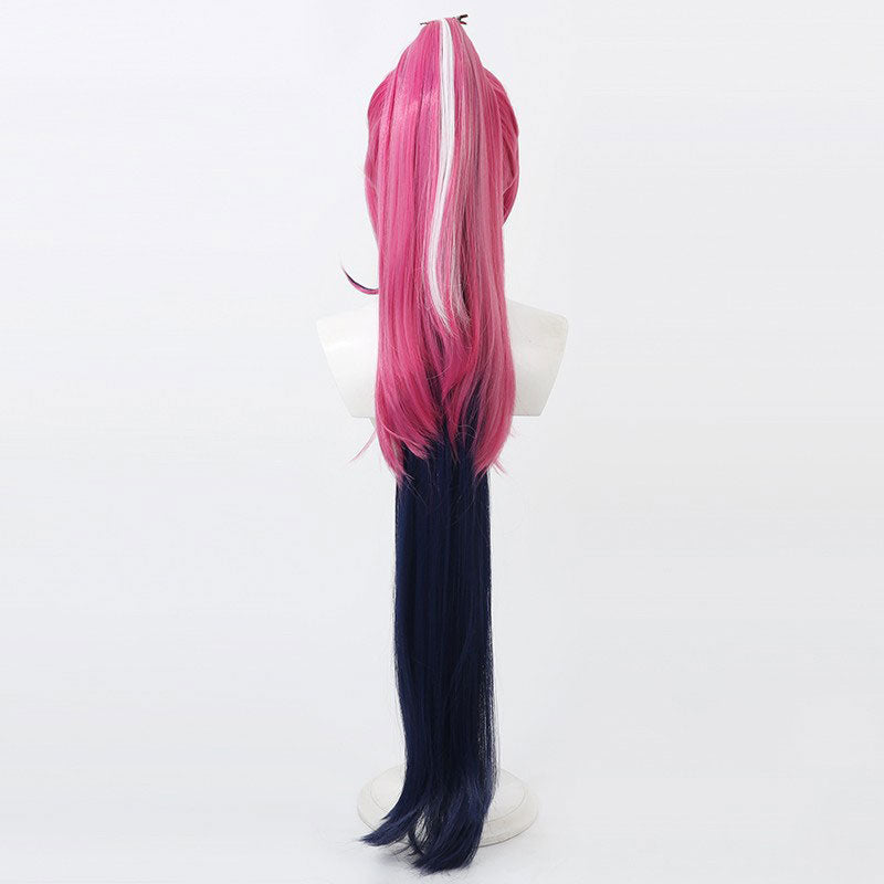 Hazbin Hotel Velvette Pink Cosplay Wig