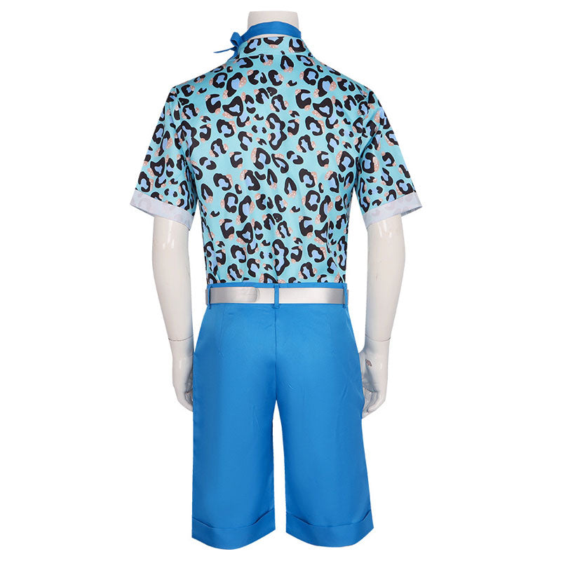 Barbie Movie 2023 Ken Blue Cosplay Costumes