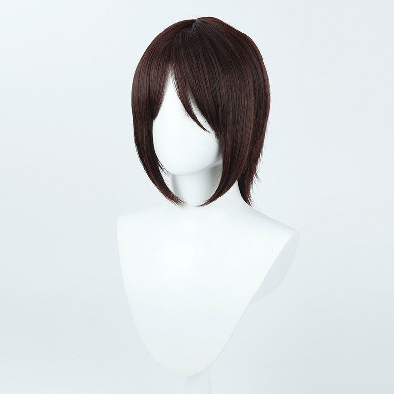 Attack on Titan Last Season Eren Yeager Maroon Cosplay Wigs