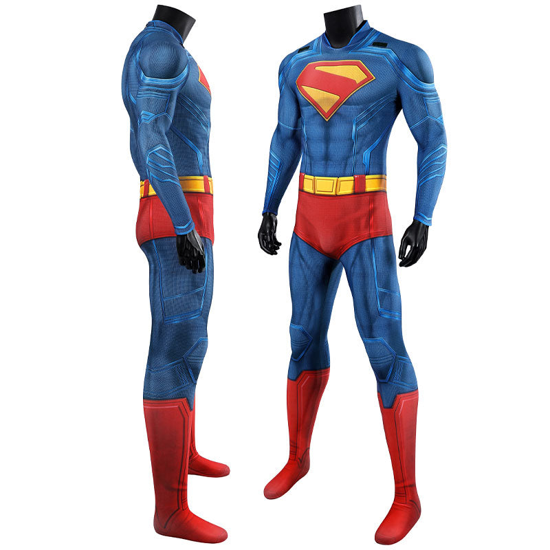 Superman Legacy Clark Kent Jumpsuit Cosplay Costumes