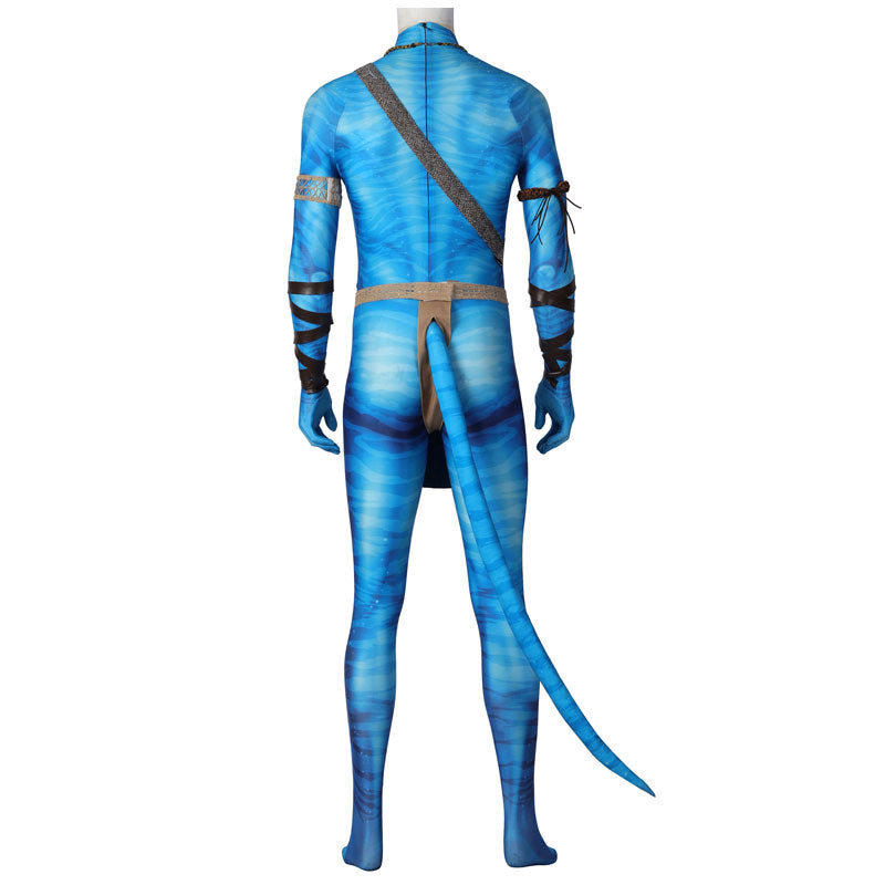 Movie Avatar 2 The Way of Water Jake Sully Cosplay Costume