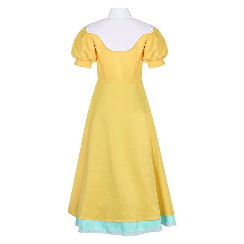 Cardcaptor Sakura Tomoyo Daidouji Yellow Dress Cosplay Costumes