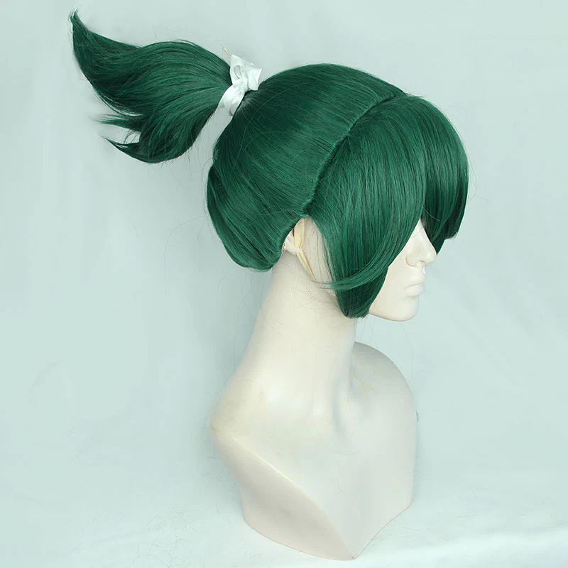 Overwatch 2 Kiriko Green Cosplay Wig