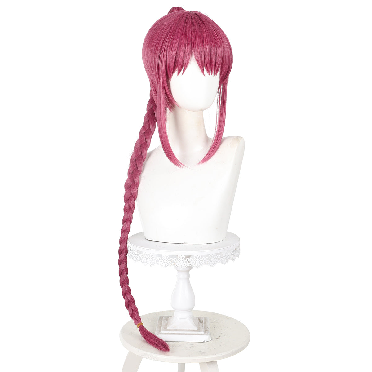 Sakamoto Days Lu Xiaotang Red Cosplay Wig