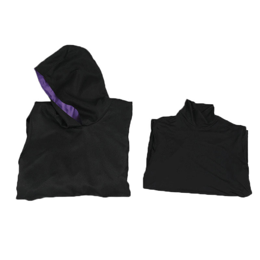 Naruto Tobi Cosplay Custume Mask Iron chain full set