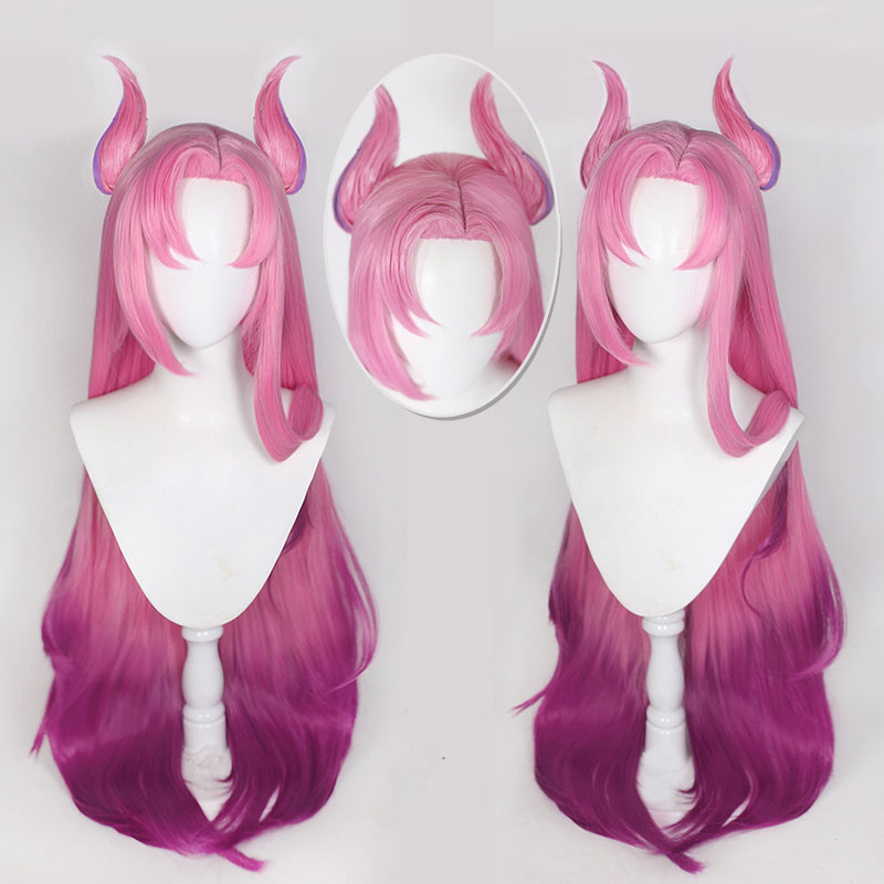 Game LOL Star Guardian 2022 Kaisa Cosplay Wigs