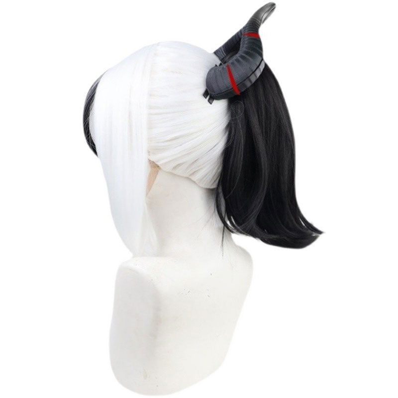 Game Blue Archive Onikata Kayoko Cosplay Wigs With Props
