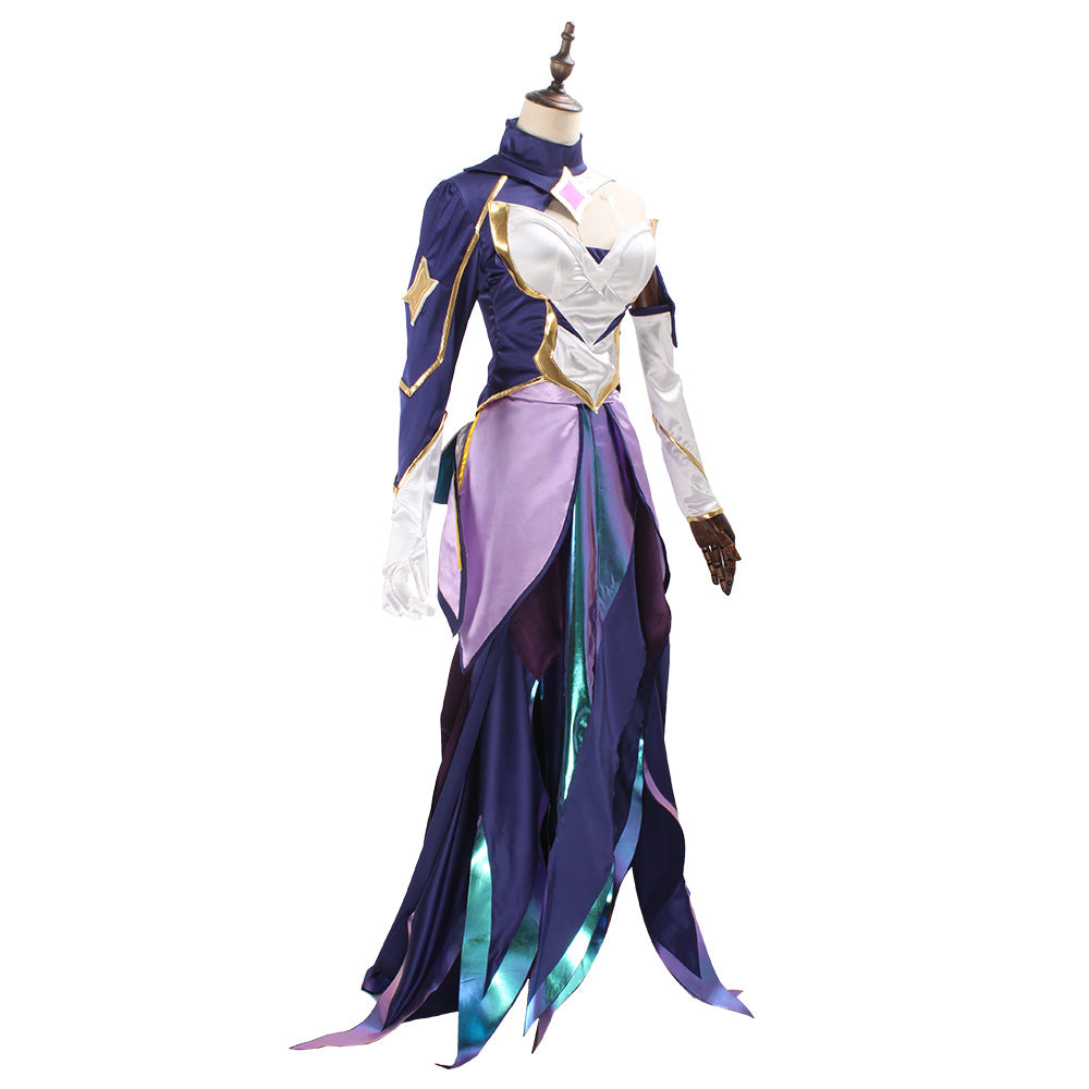League of Legends Star Guardian Morgana Star Nemesis The Fallen Cosplay Costume