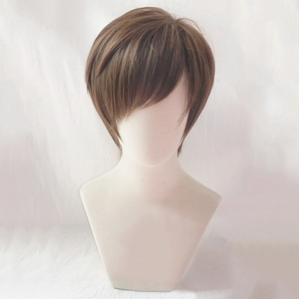 Zombieland Saga Tatsumi Koutarou Brown Cosplay Wig