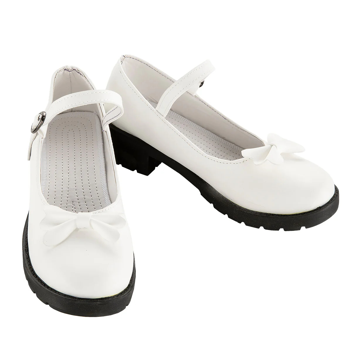 Danganronpa Dangan Ronpa : Trigger Happy Havoc Chihiro Fujisaki White Cosplay Shoes