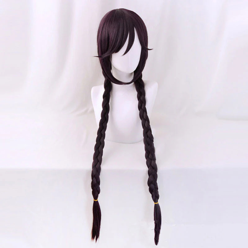 DanganRonpa Dangan Ronpa Touko Fukawa Deep Purple Cosplay Wig