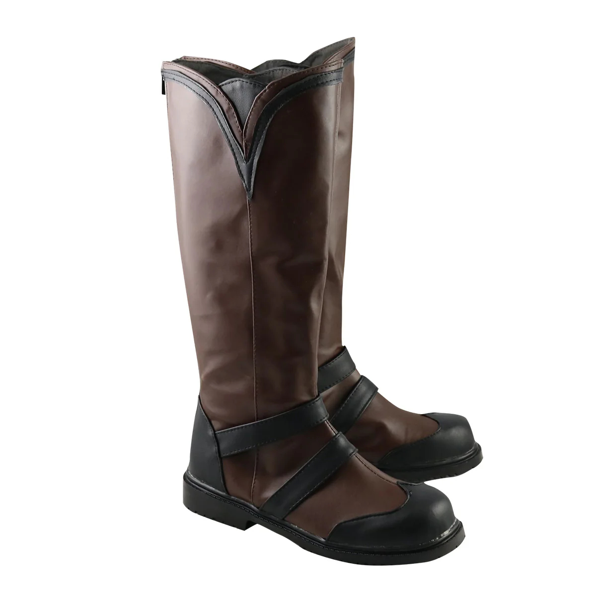 Mushoku Tensei: Jobless Reincarnation Rudeus Greyrat Brown Shoes Cosplay Boots