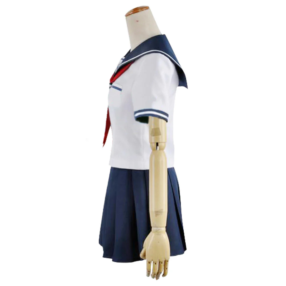 Danganronpa Dangan Ronpa Another Episode: Ultra Despair Girls Naegi Komaru Cosplay Costume