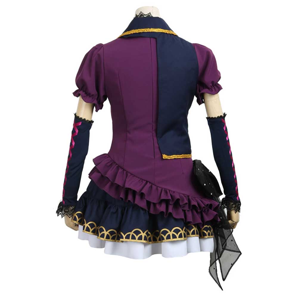 BanG Dream! Roselia Udagawa Ako BLACK SHOUT Cosplay Costume