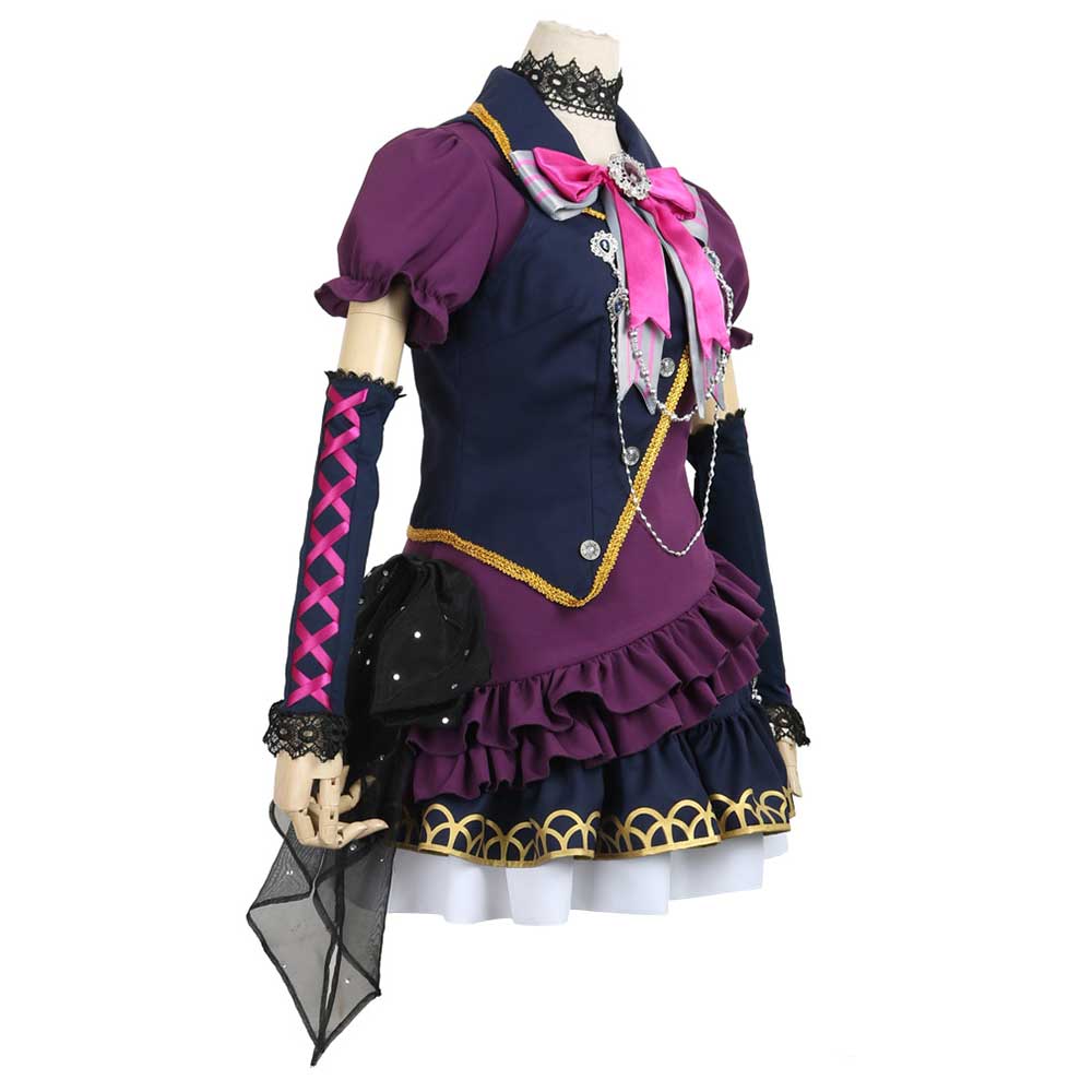 BanG Dream! Roselia Udagawa Ako BLACK SHOUT Cosplay Costume