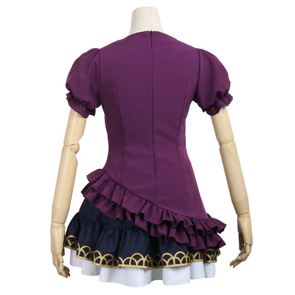 BanG Dream! Roselia Udagawa Ako BLACK SHOUT Cosplay Costume