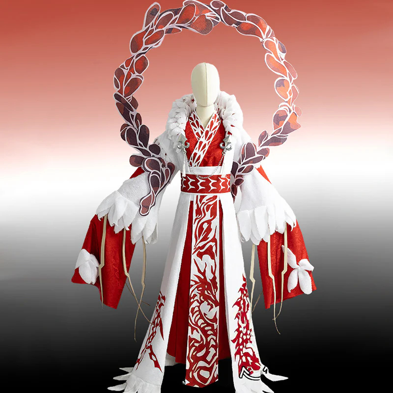 Limbus Company Tears of the Tarnished Blood Hong Lu Cosplay Costume