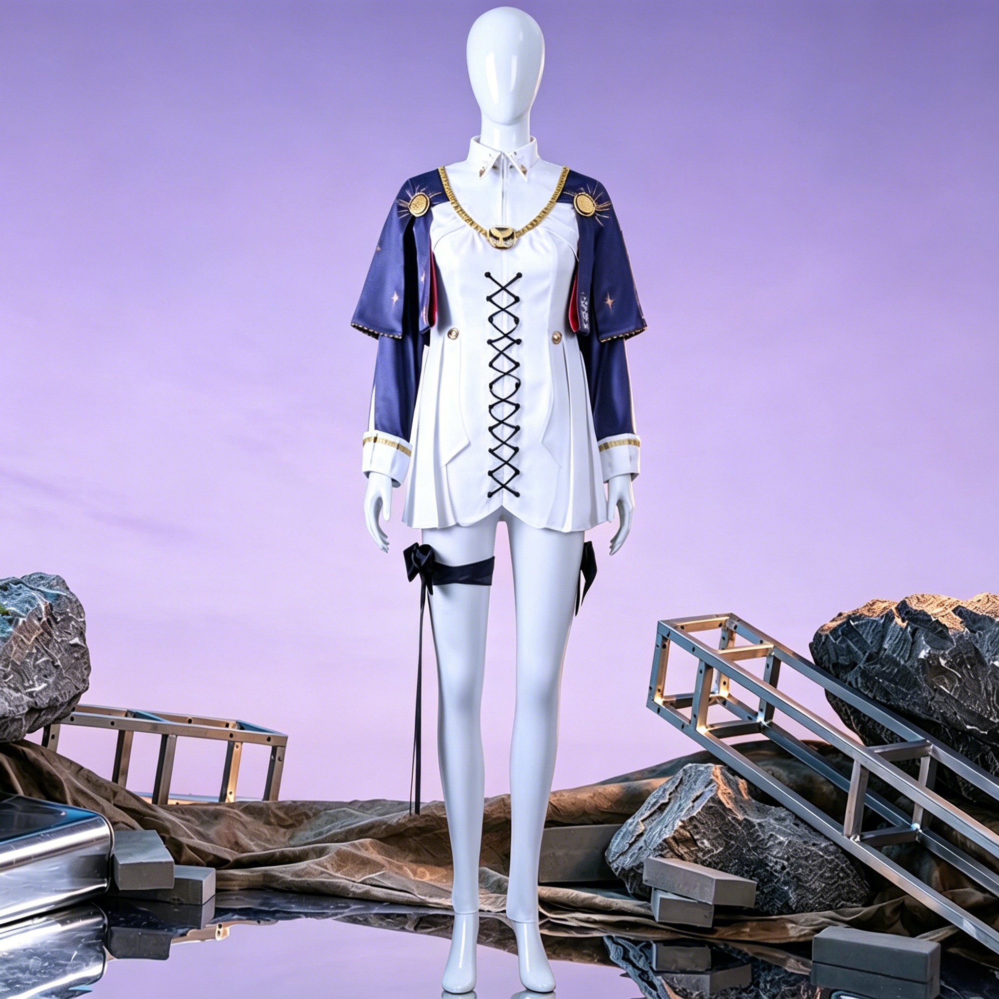 Reverse:1999 Sonetto Cosplay Costume 