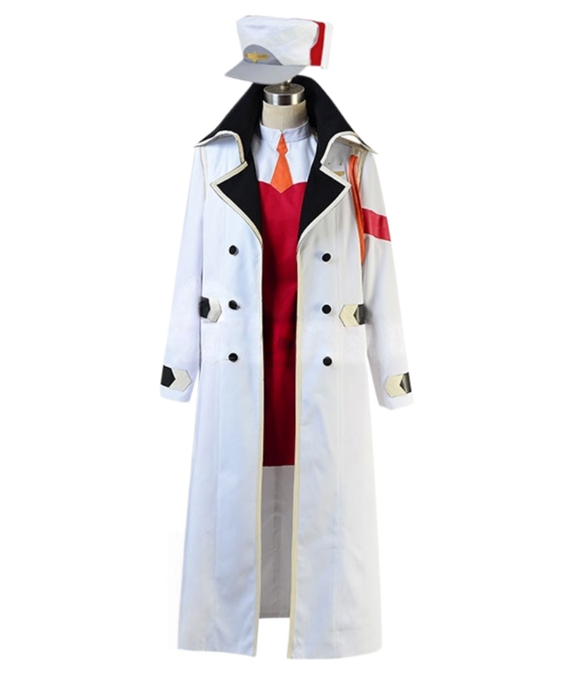 Darling in the Franxx Zero Two Code 002 Cosplay Costume - Only Cloak and Hat