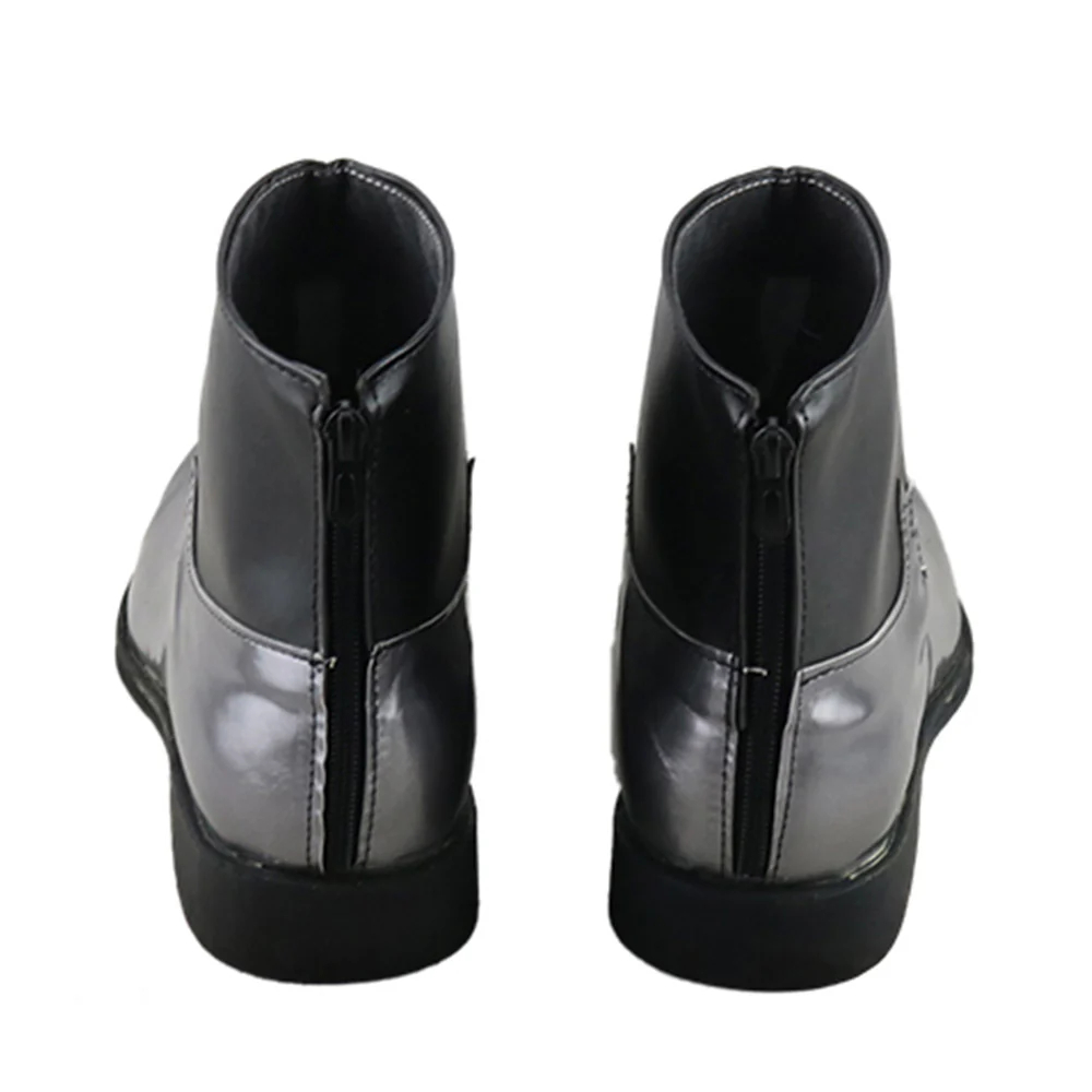 Persona 5 Scramble: The Phantom Strikers Zenkichi Hasegawa Wolf Black Cosplay Shoes